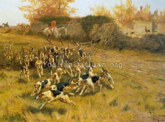 Full Cry Fox Hunting - 托马斯·布林克斯